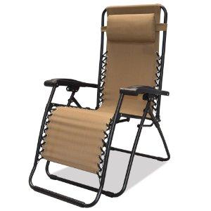 Caravan Sports Infinity Zero Gravity Chair, Beige