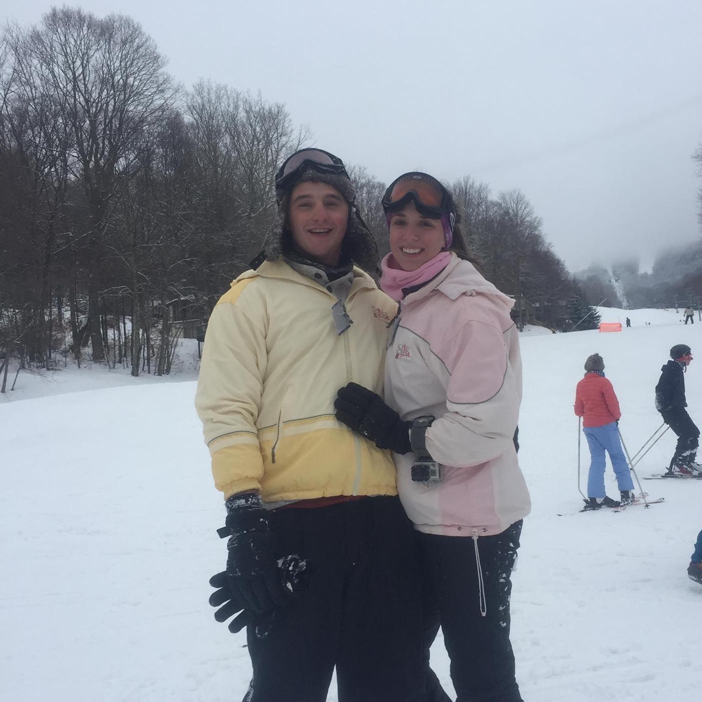 Hitting in the slopes in NC!
