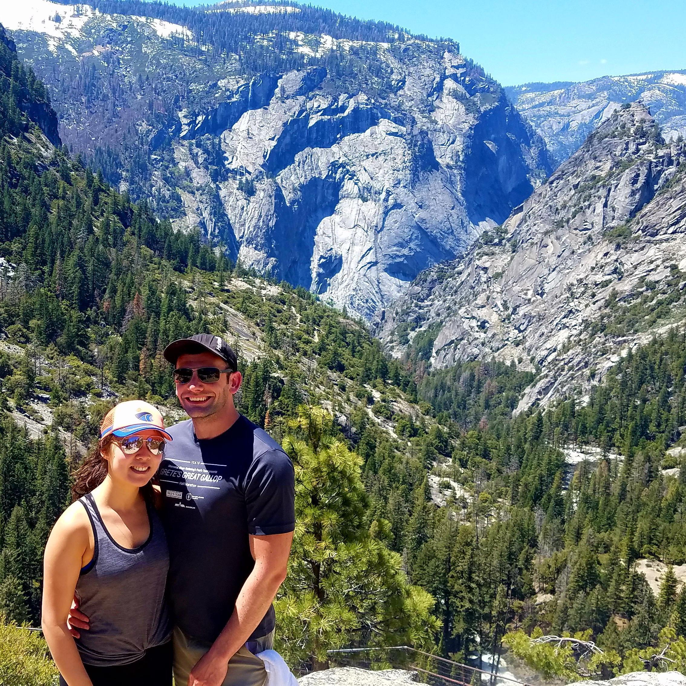 Top of Nevada Falls - Yosemite National Park, CA
