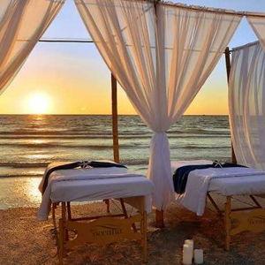Couples Massage On The Beach