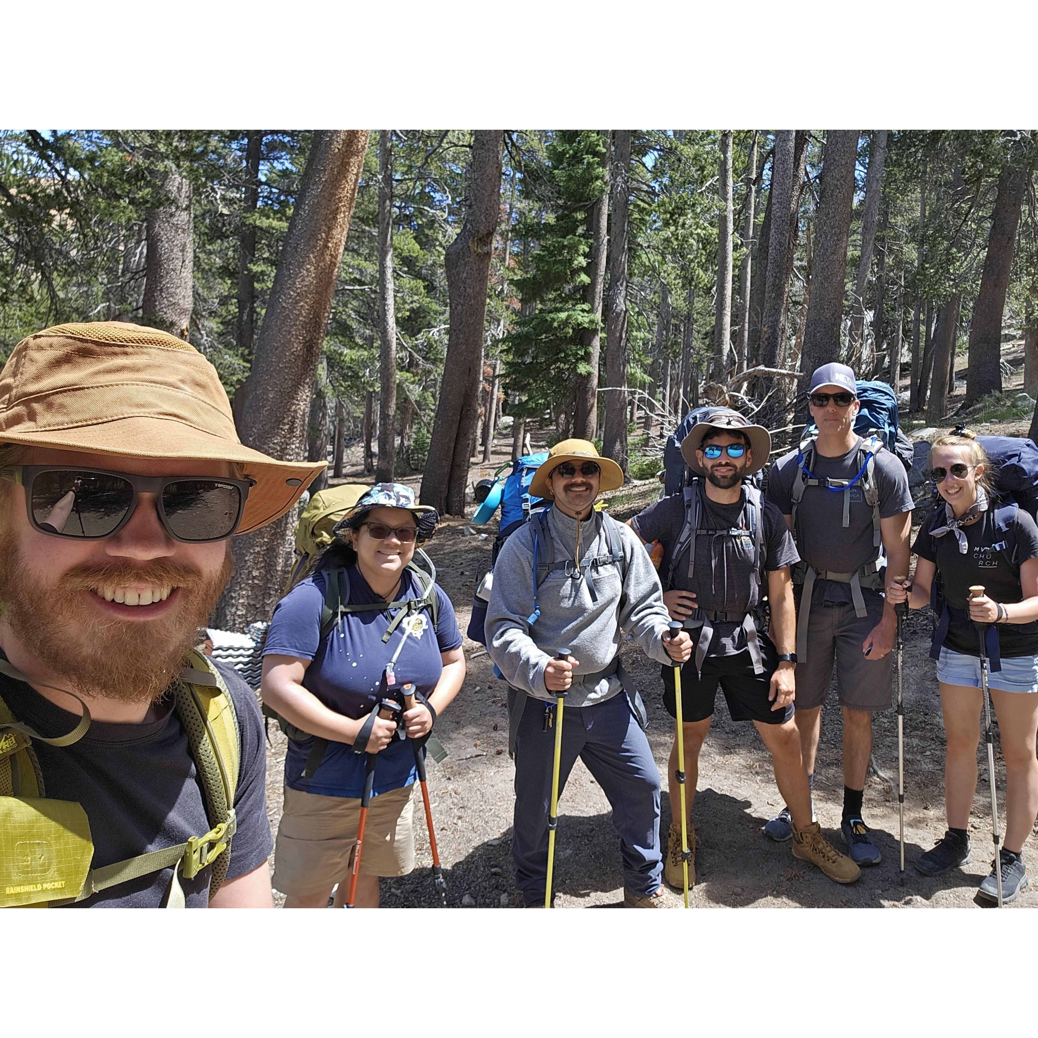 In the Sierra Nevadas, there's a lake called "Duck Lake." So obviously we had to backpack to go visit it. 

#DuckLakeAugust2023