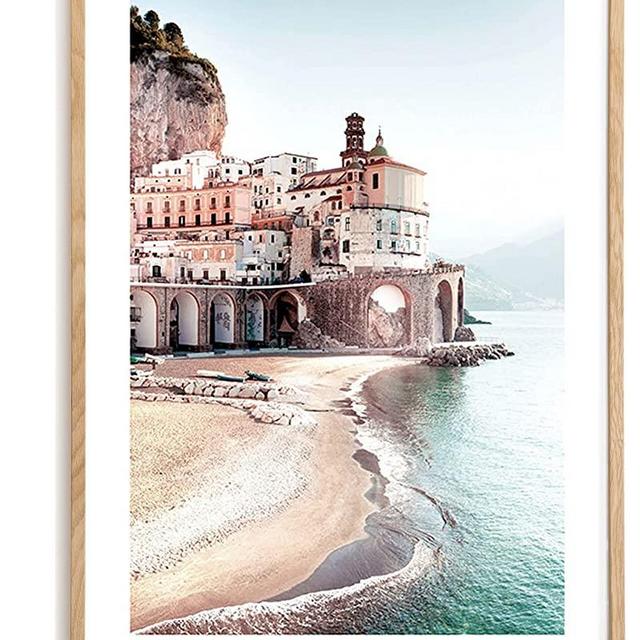 Poster Store Amalfi Coast 20x28 in - Italy Poster Prints for Room, FSC-Certified Wall Art Decor (Single)