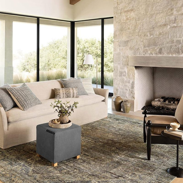 Loloi Amber Lewis Morgan Collection MOG-05 Spice/Lagoon 7'-3" x 9'-3", .38" Pile Height, Area Rug feat. CloudPile™