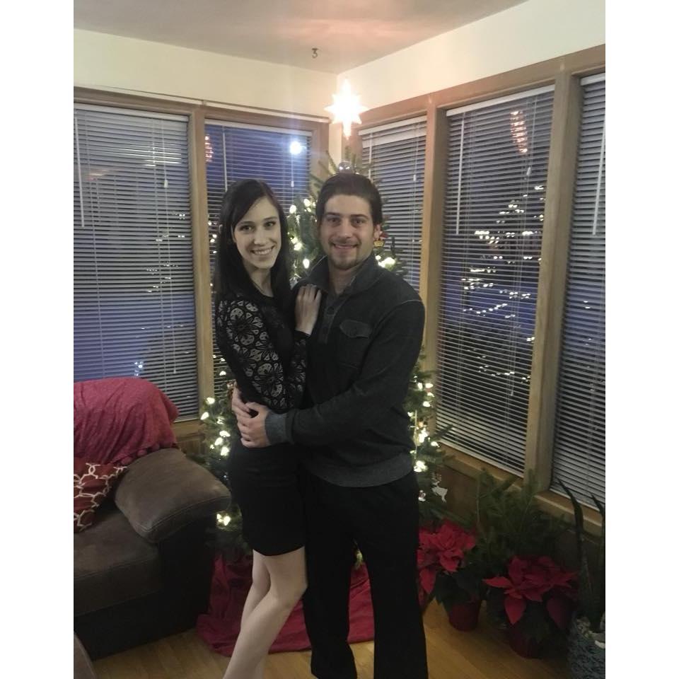 One of the many work Christmas parties we've gone to
