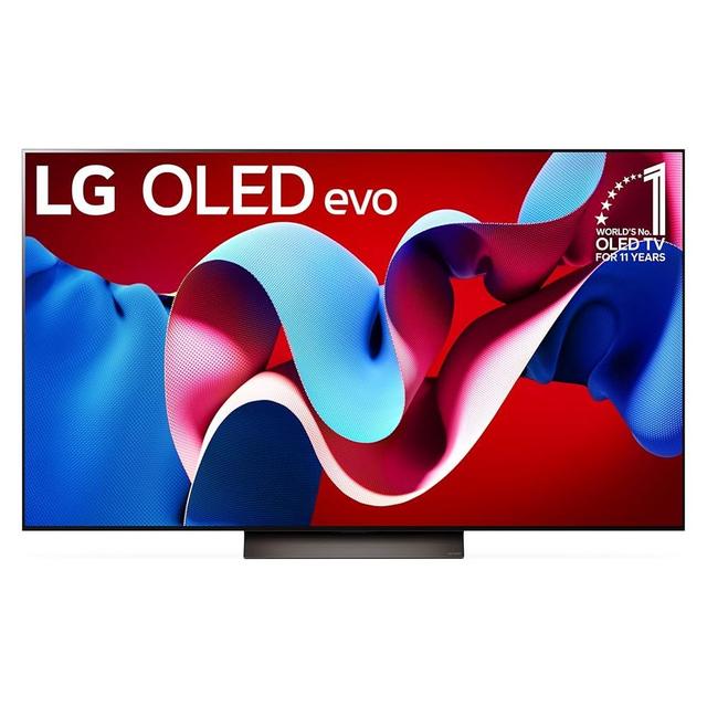 LG 77-Inch Class OLED evo C4 Series Smart TV 4K Processor Flat Screen with Magic Remote AI-Powered with Alexa Built-in (OLED77C4PUA, 2024)
