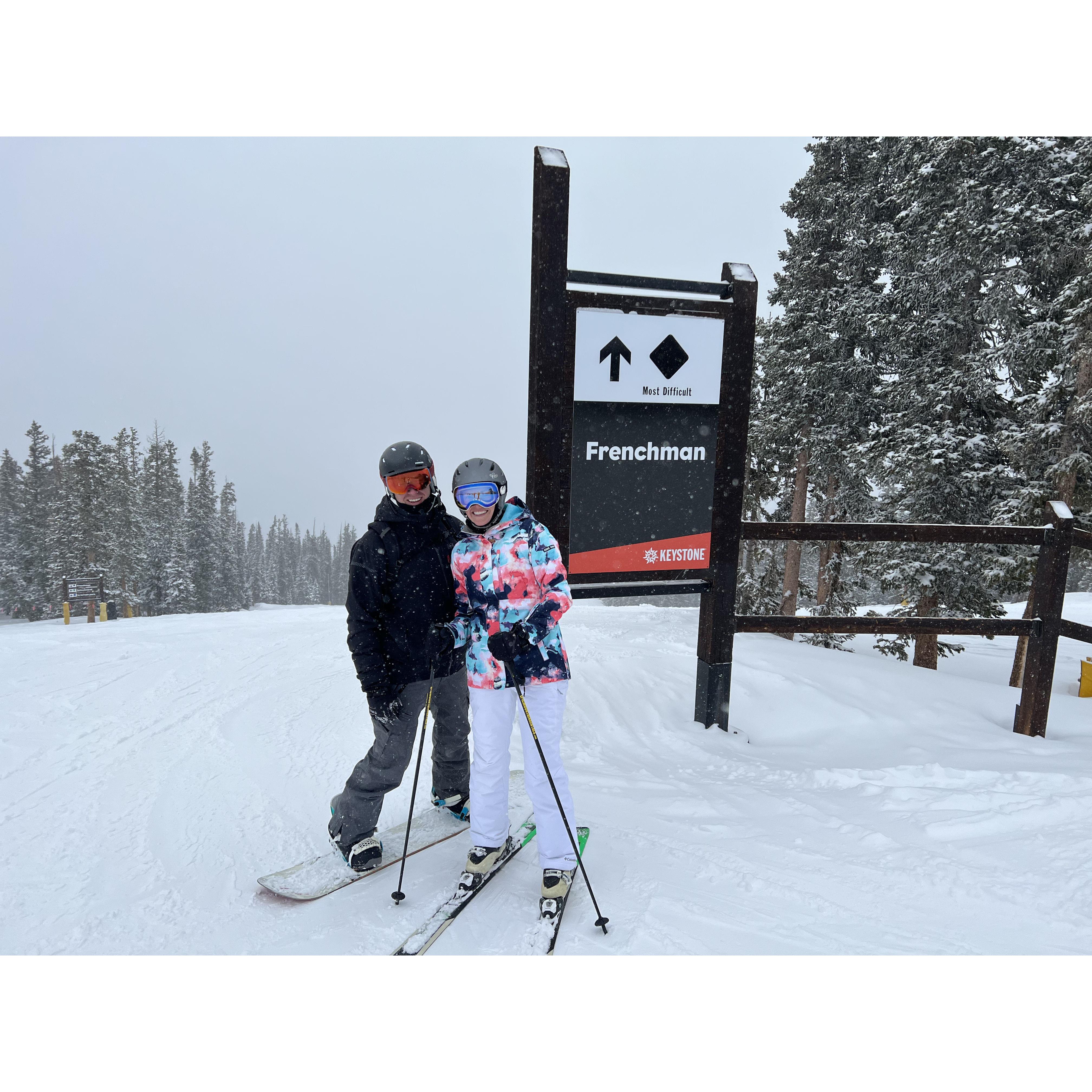 Ski trip in CO