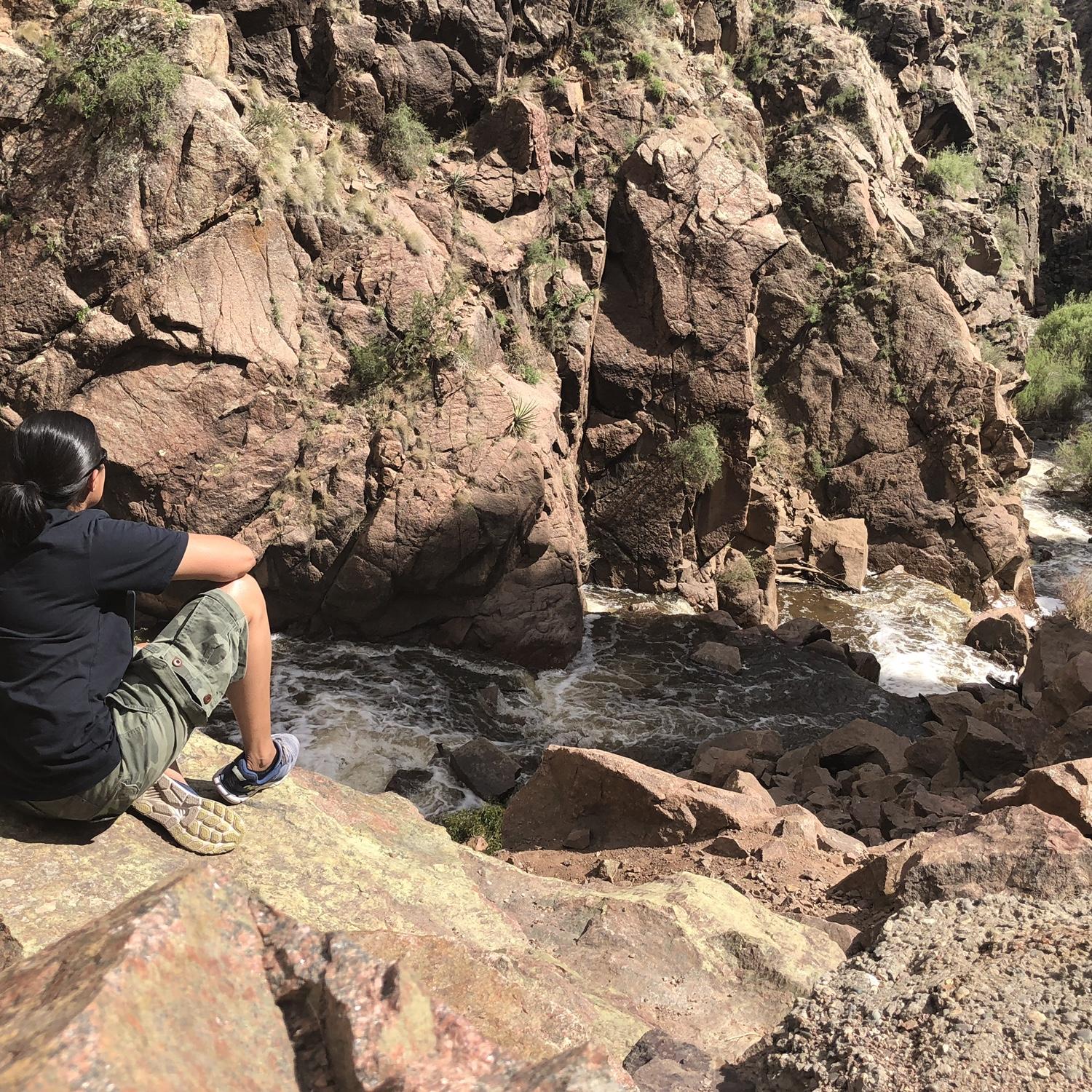 A day at the Jemez Tunnels in the heat of a nationwide lockdown.