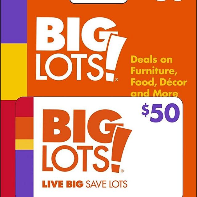 Big Lots! Gift Card
