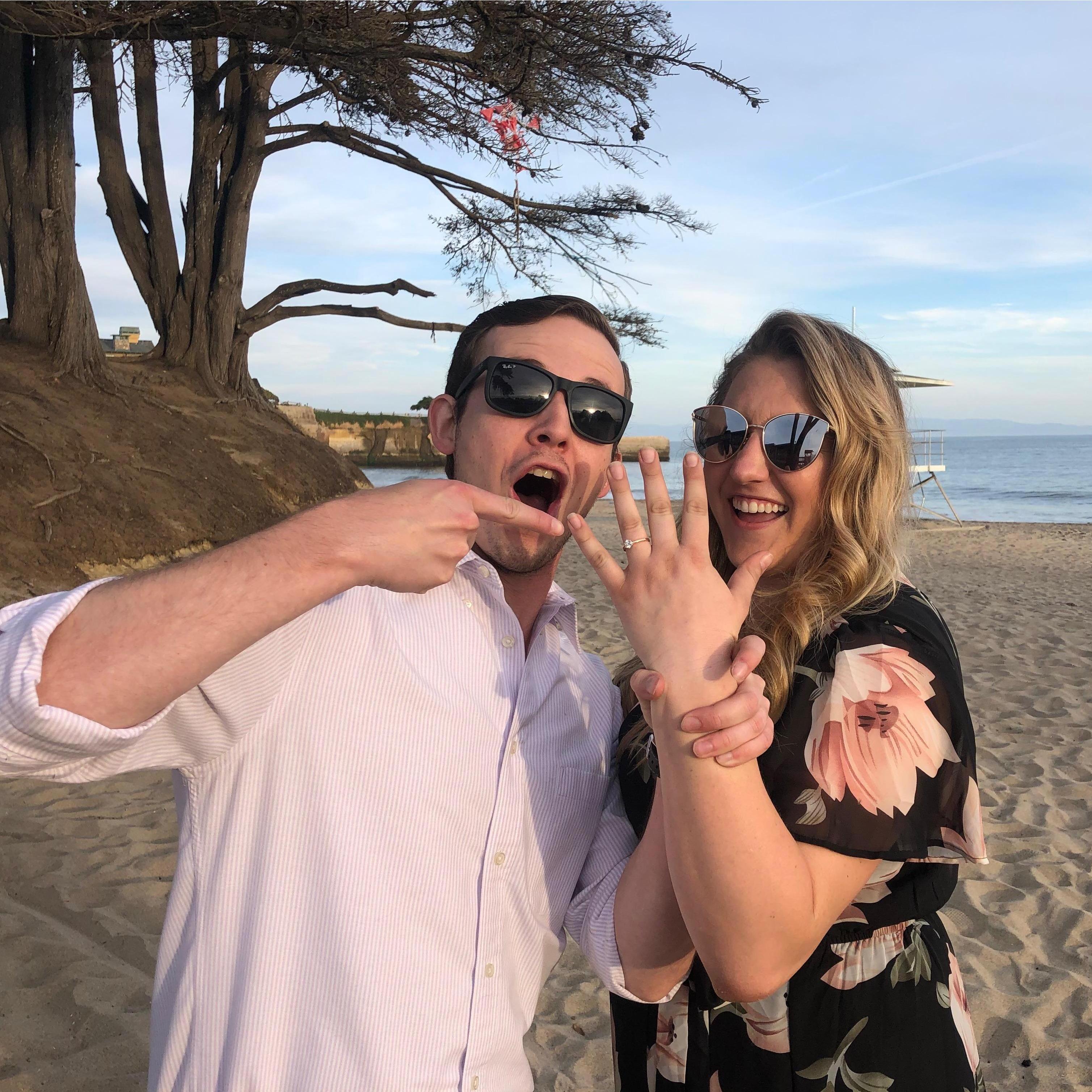 She said Yes!