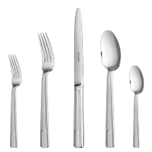 Stainless Steel Five-Piece Place Setting                                                                                                                                hudson