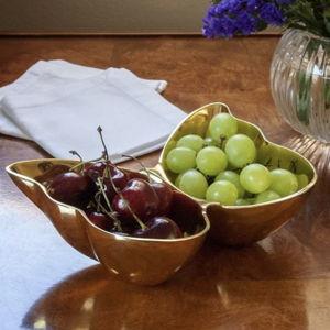 Butterfly Gold Bowl