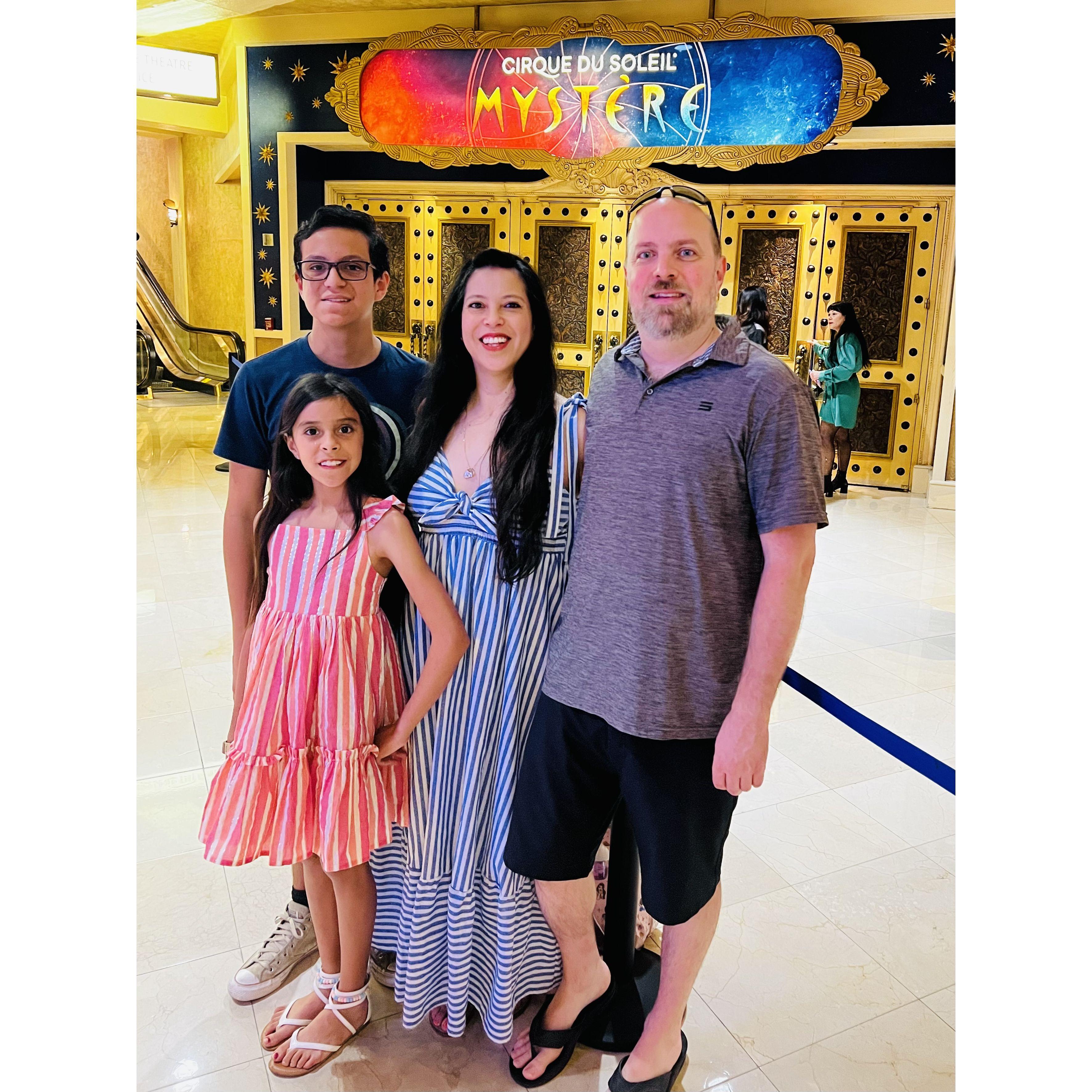 May 2025 - Mystère by Cirque du Soleil