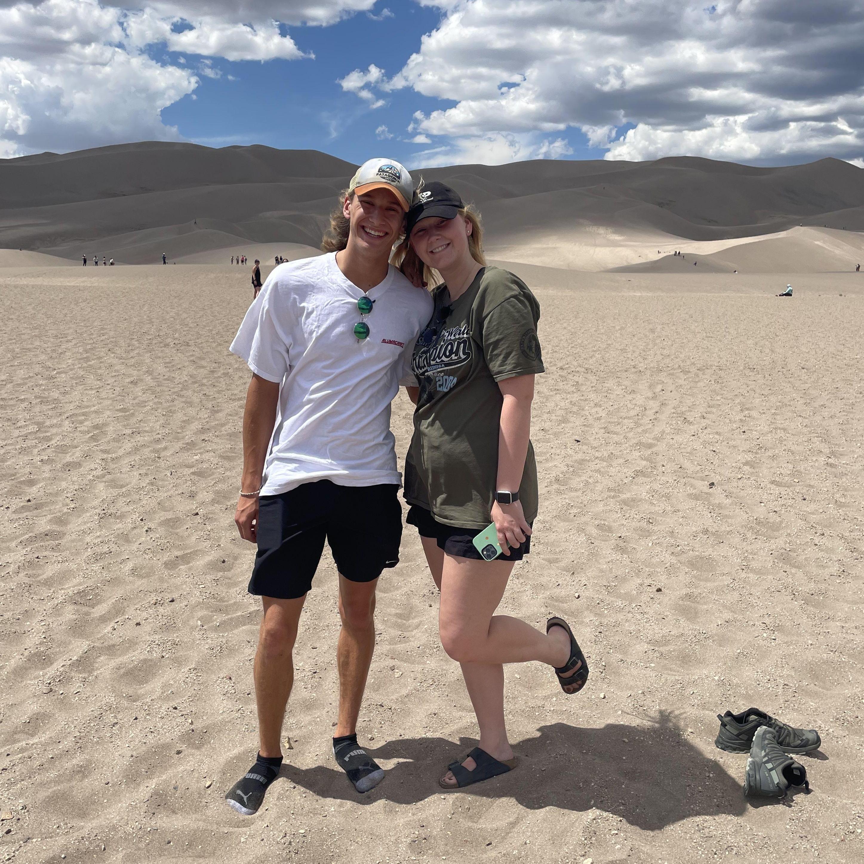 Visiting the Sand Dunes