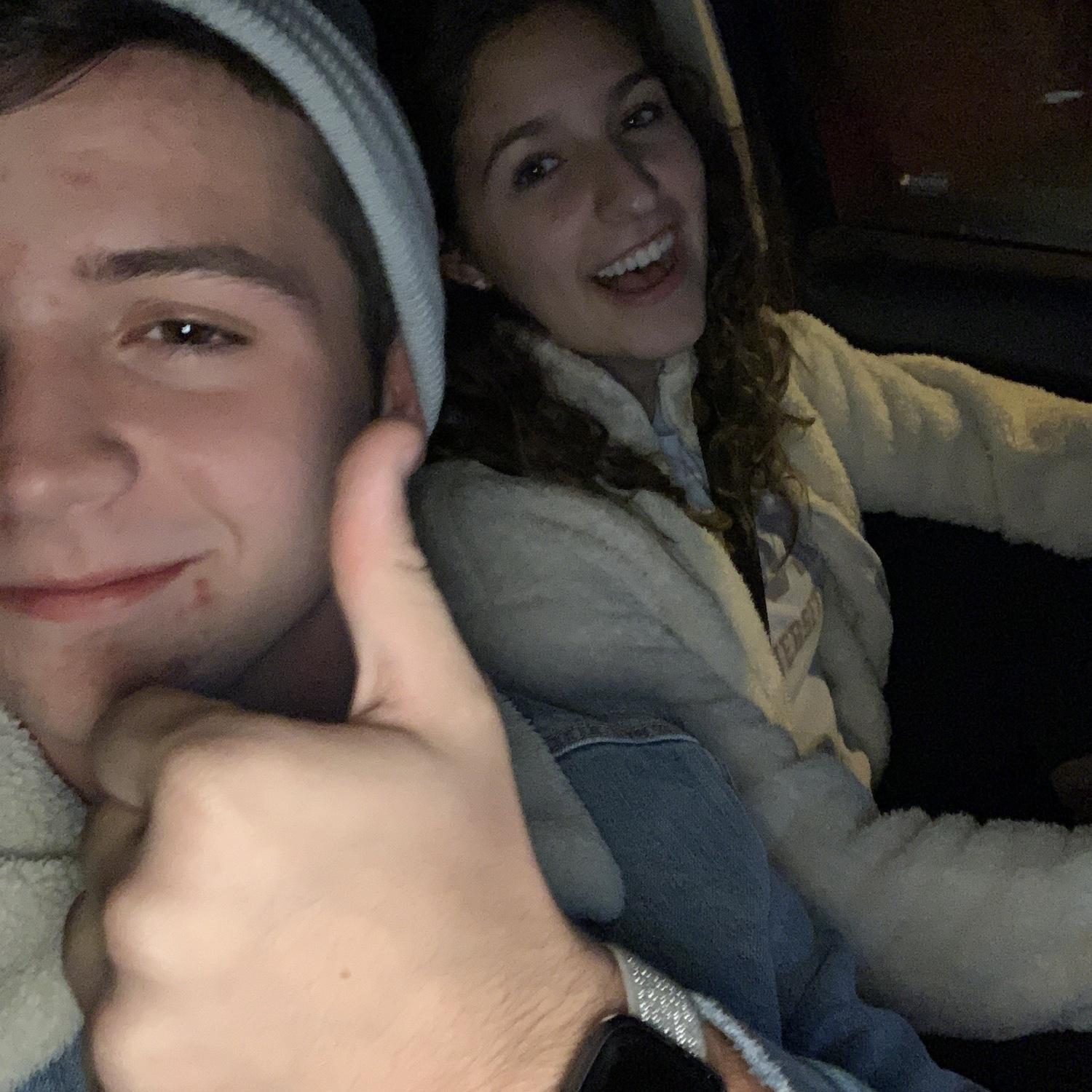 11-01-2019
This photo captures the pure excitement and start of the couple's journey, as it was captured moments after Nick and Jess became boyfriend and girlfriend.