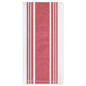 All-Clad Striped Dual Kitchen Towel in Chili