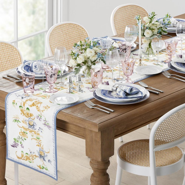 Bridgerton Table Runner, Multi Floral