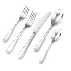 Flute Mirror 20-Piece Flatware Place Setting