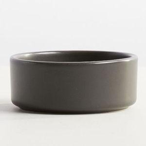 Mason Stoneware Pet Bowl - Size X-Small (Charcoal)