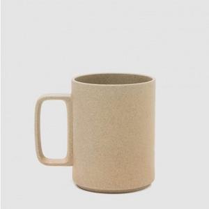 4 Hasami Porcelain Mugs -  15 oz. in Natural