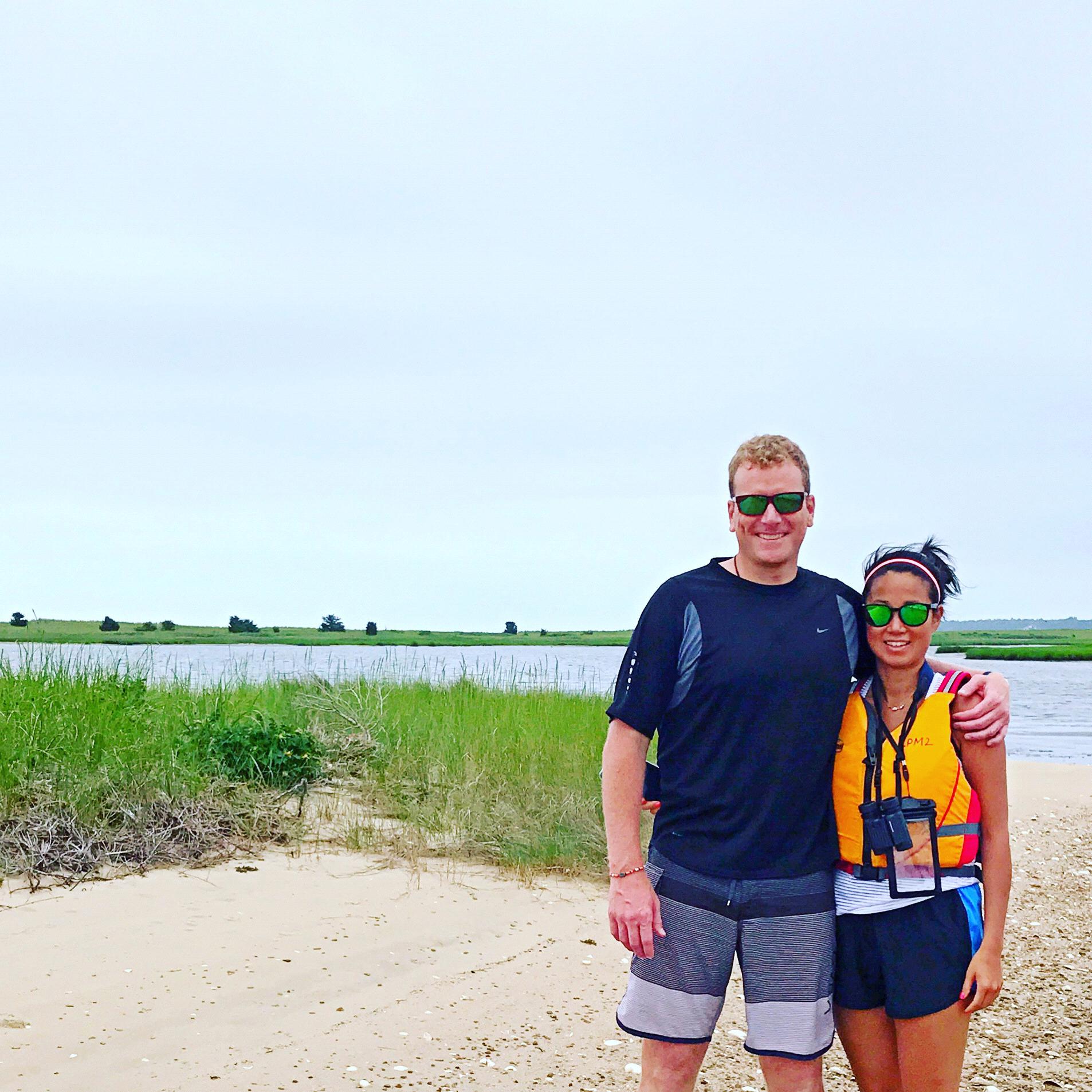 Kayaking excursion, Cape Cod, summer 2017