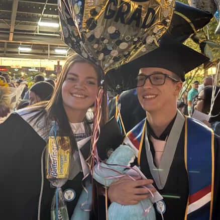 Graduated together