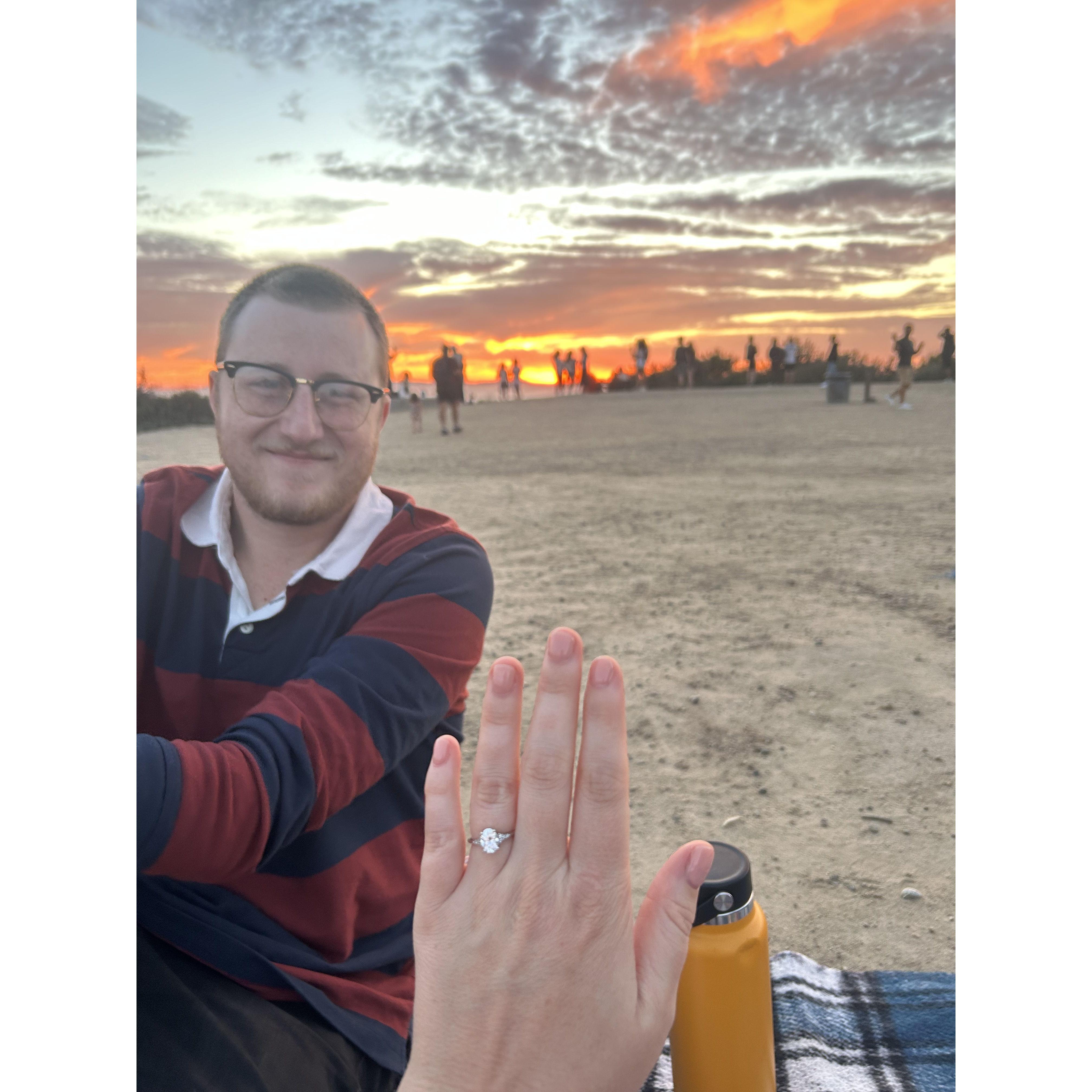 Another photo from our engagement at Top-of-the-World in Laguna Beach (one of our favorite places).