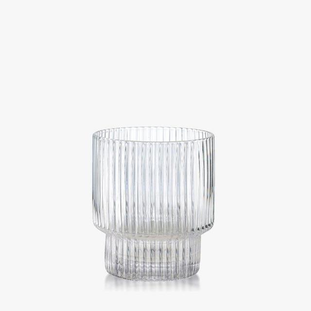 Carousel Double Old Fashioned Glasses, Set of 4 - Clear