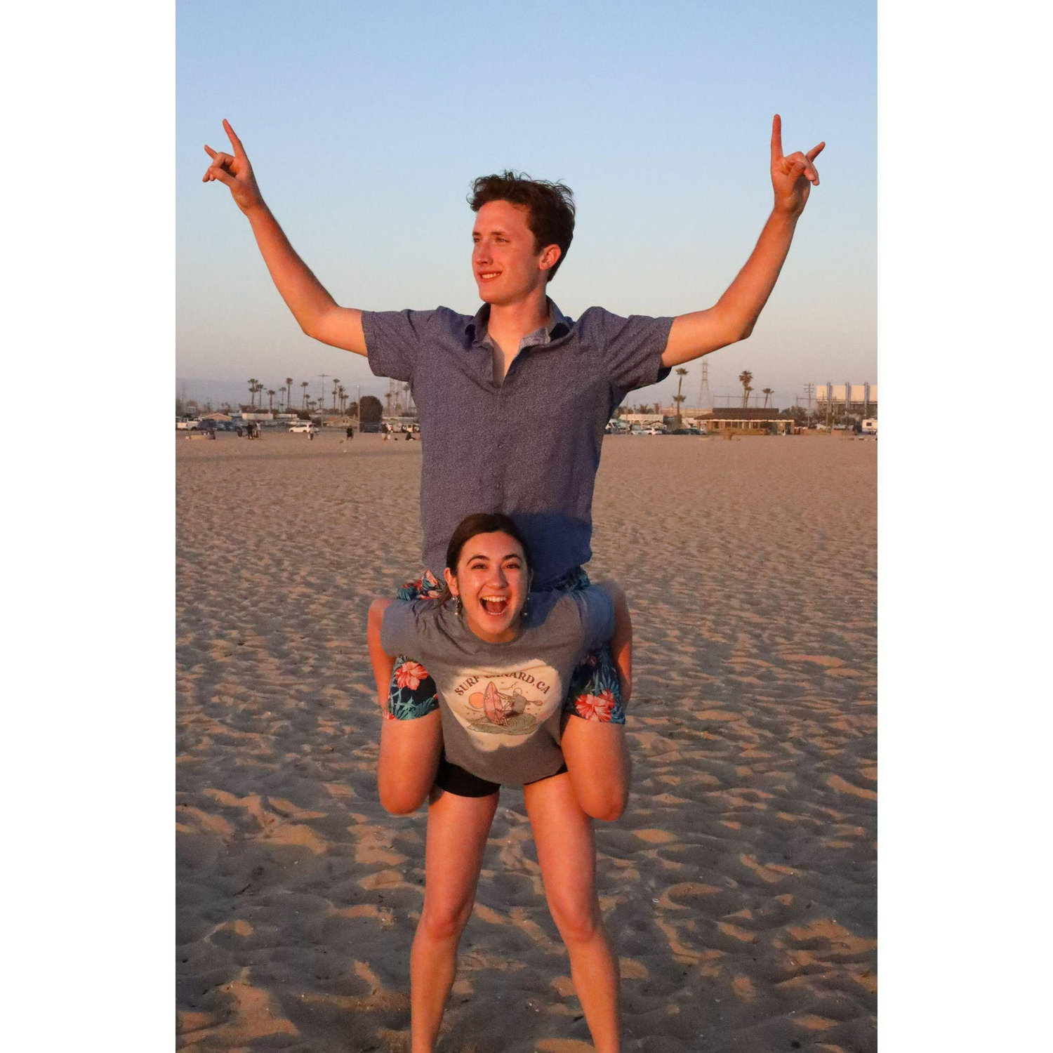 End of the year beach tradition after junior year.