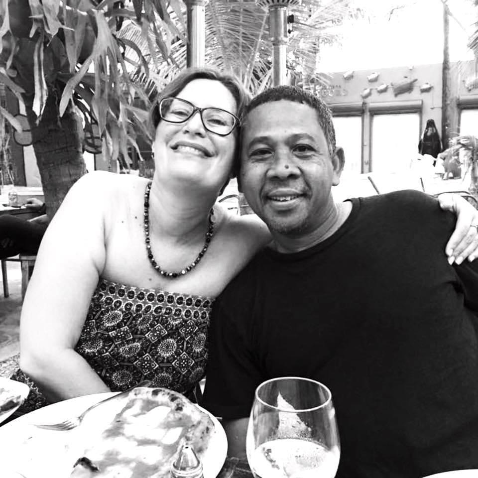 Out celebrating my birthday with Gary!