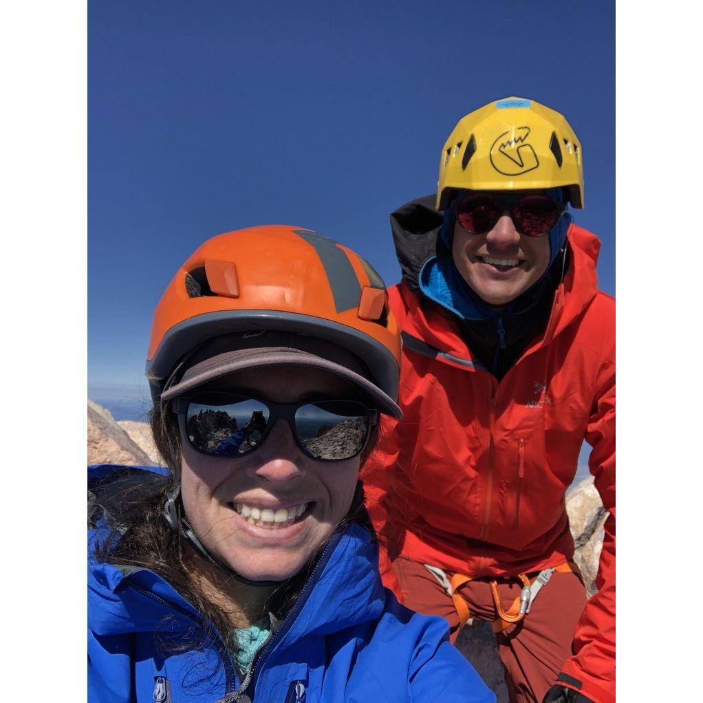 On top of Mount Shasta