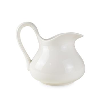 STONEWARE AVIARY PITCHER, FLOUR NO. 2