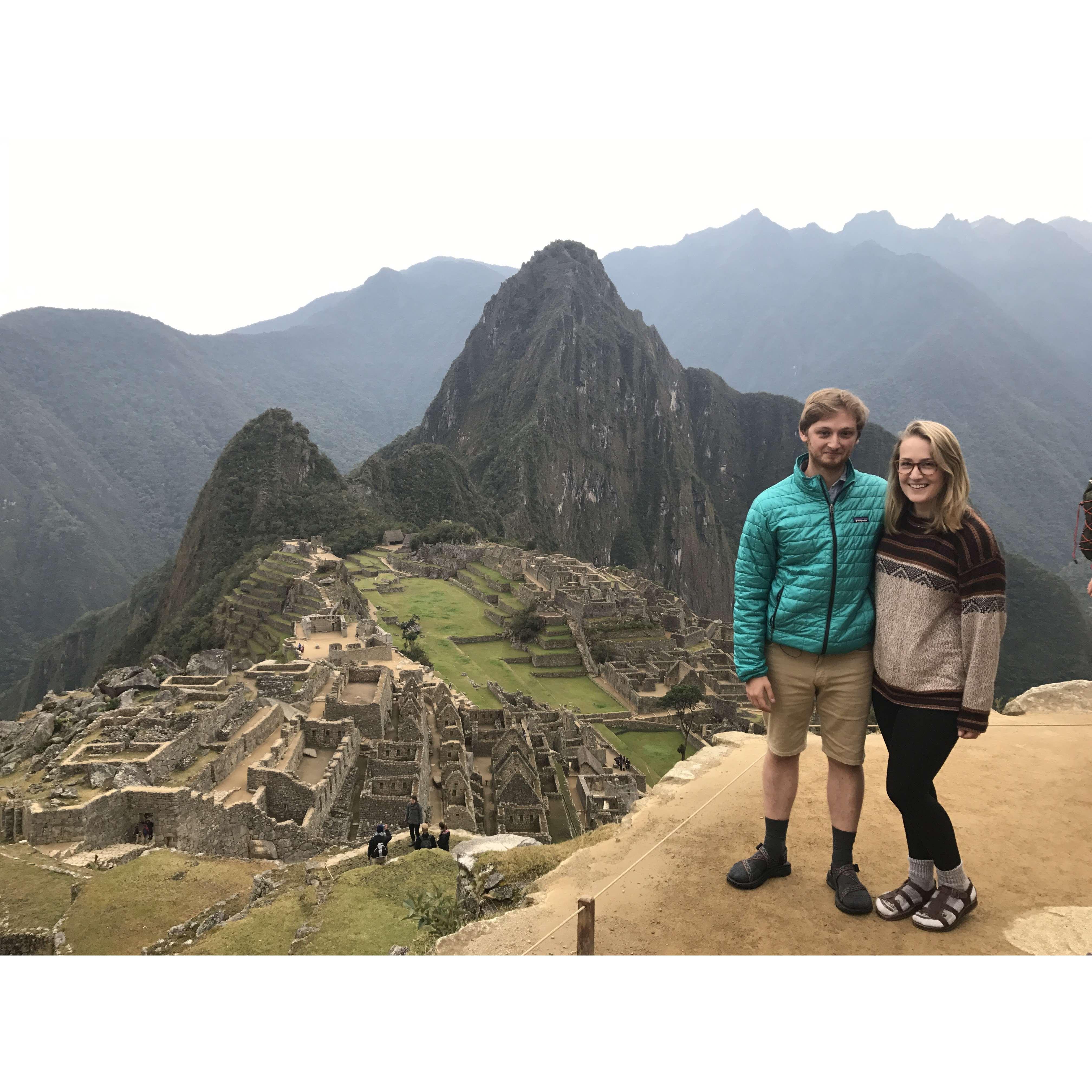 The payoff of the Salkantay Trek. 

[Machu Picchu, Peru - 2017]