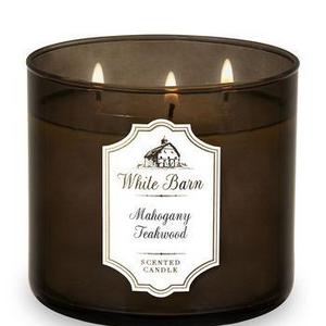 Mahogany Teakwood3-Wick Candle