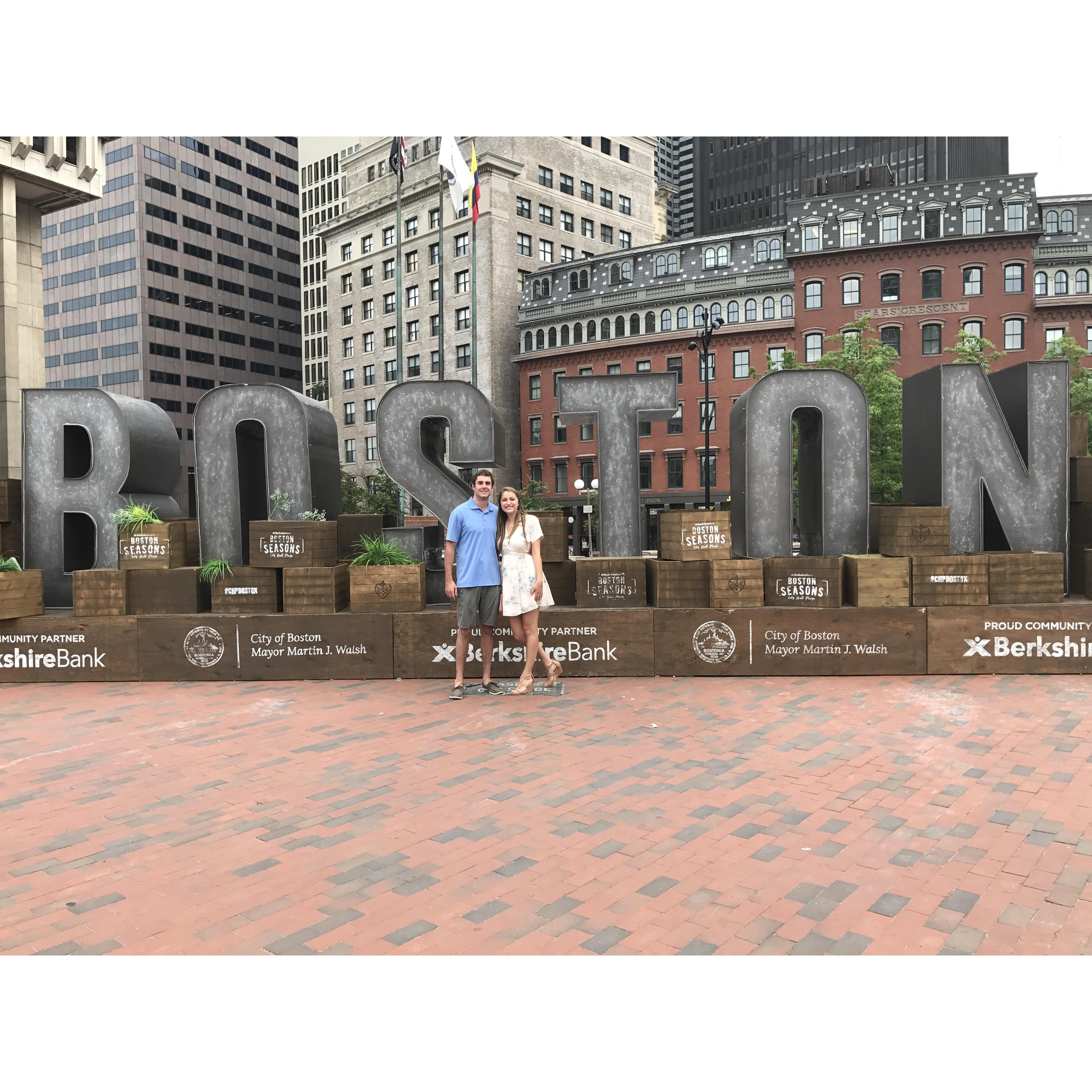 so many fun dates in Boston during the long distance years!