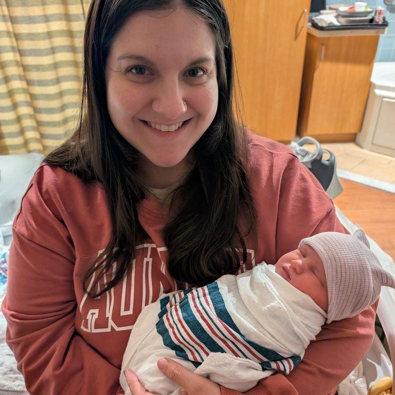 Welcoming Sawyer to the family