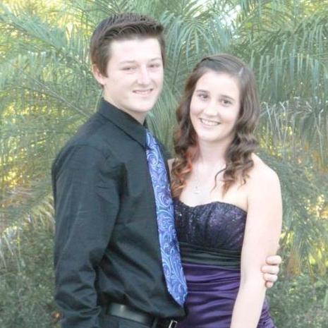 The night we "officially" started dating. Sophomore homecoming 10/20/2012