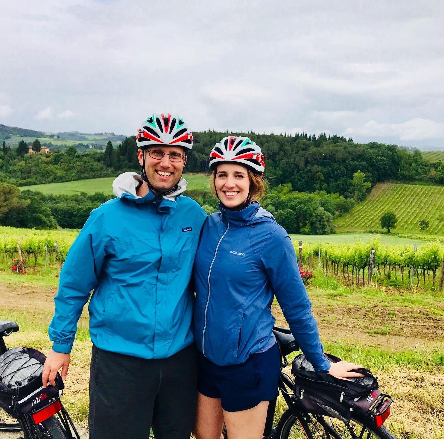 We took a bike tour in the Tuscany region outside of Florence!