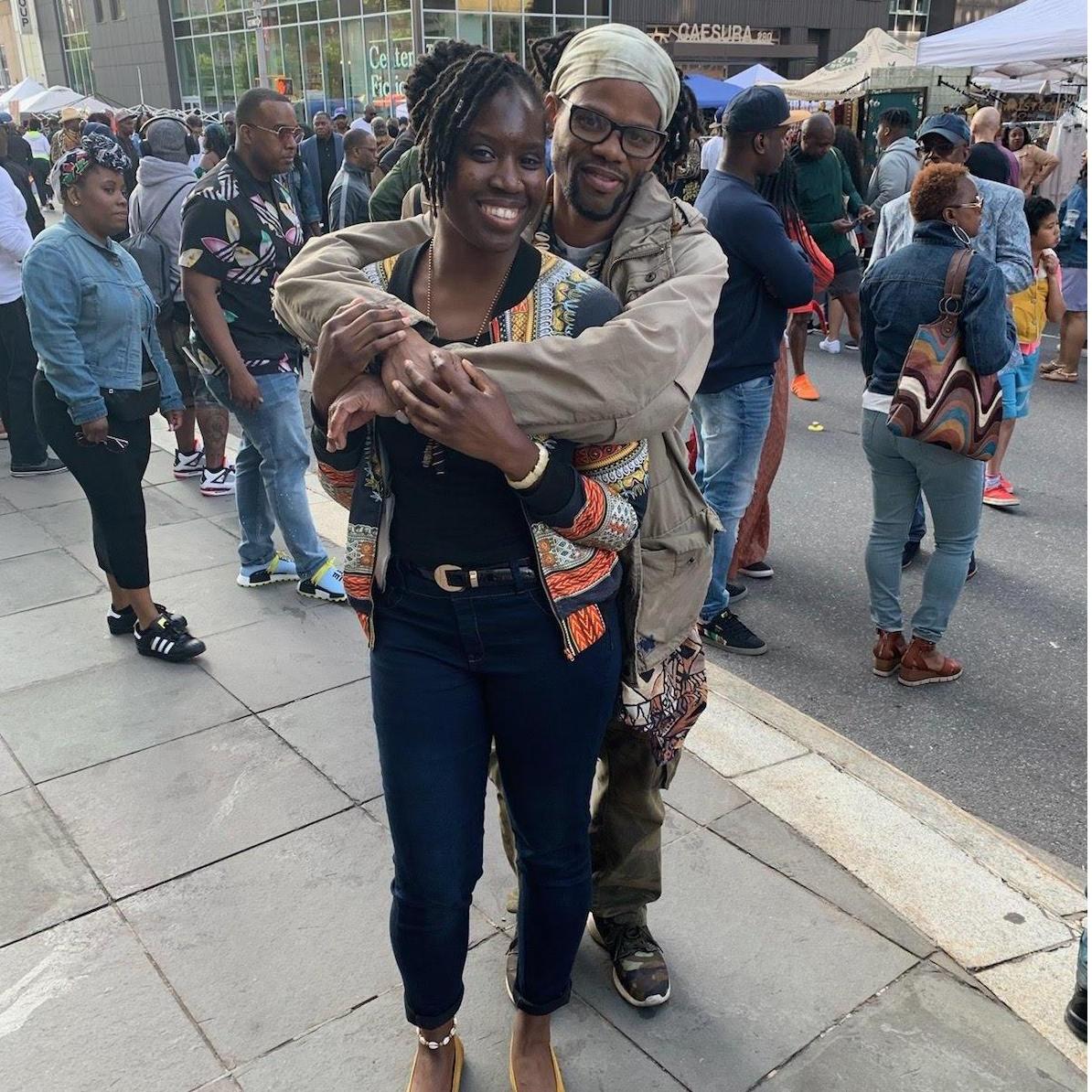 Hanging out at one of our favorite annual events! BAM "Dance Africa Festival" - Brooklyn, NY - Memorial Day Wknd