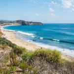 Take a beautiful walk along the California Coast at Crystal Cove State Park.