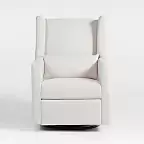Babyletto Kiwi Cream Power Recliner in Eco-Performance Fabric