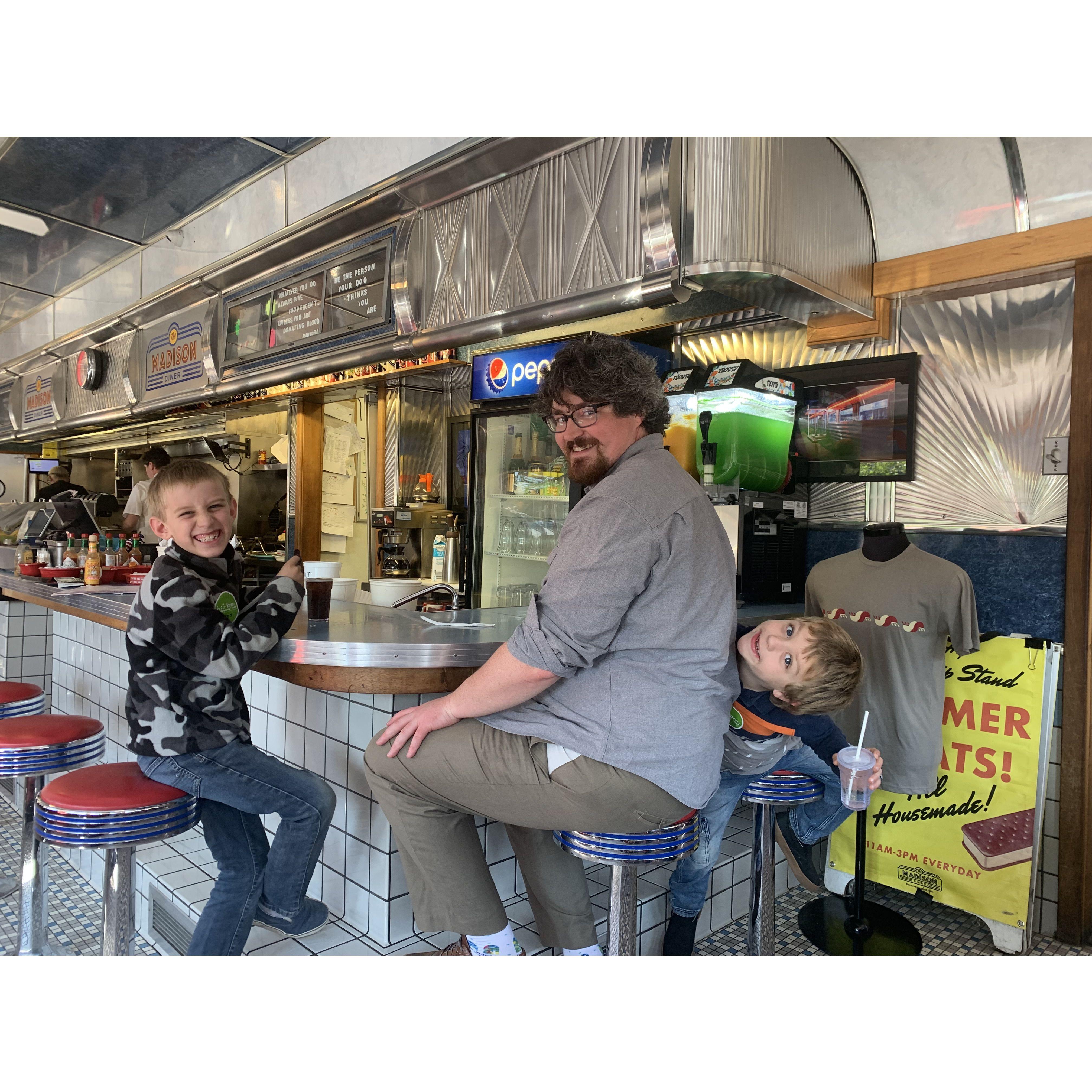 The kids table!