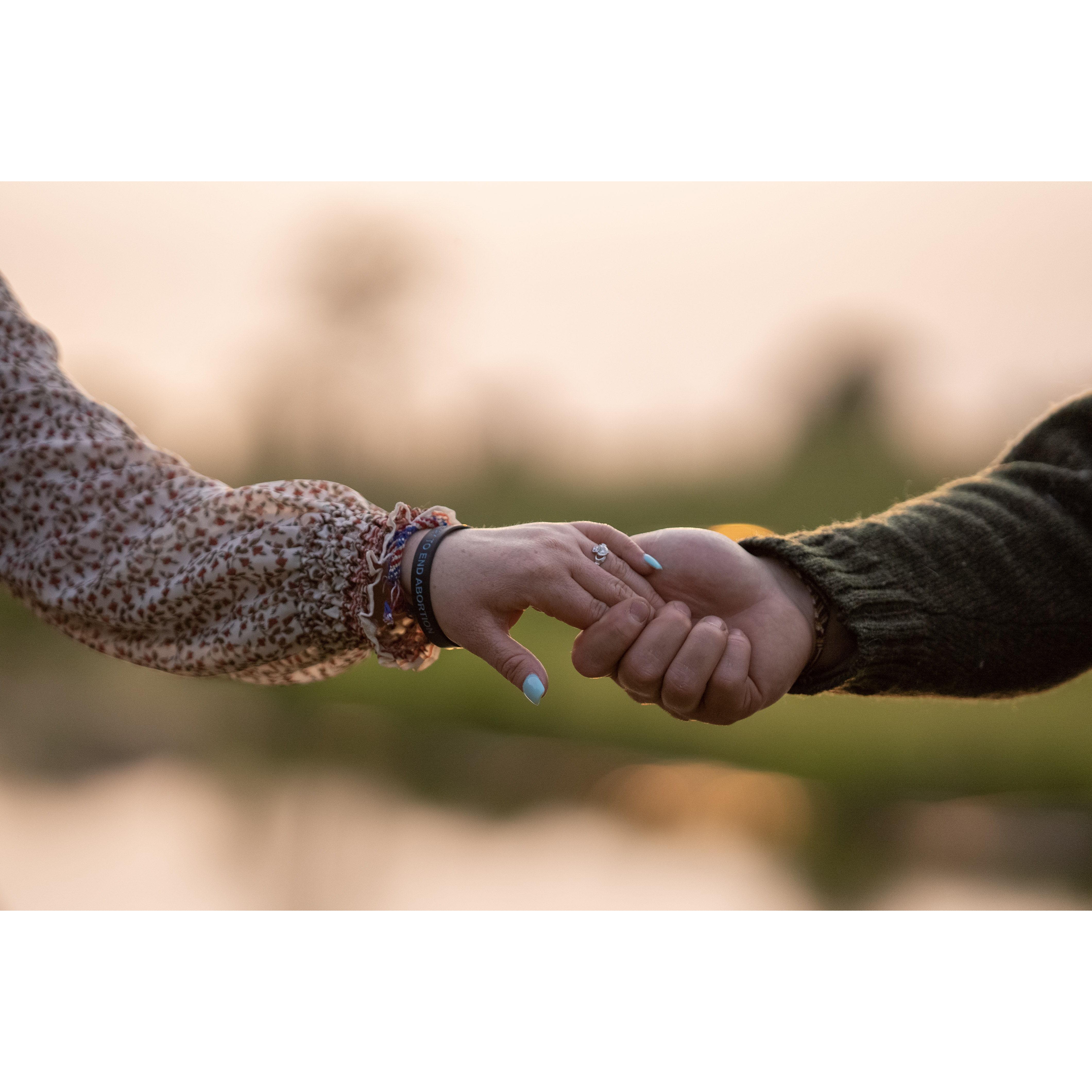 5/21/2023 Close Up of Ring with Sunset Photo Credit: EKMedia