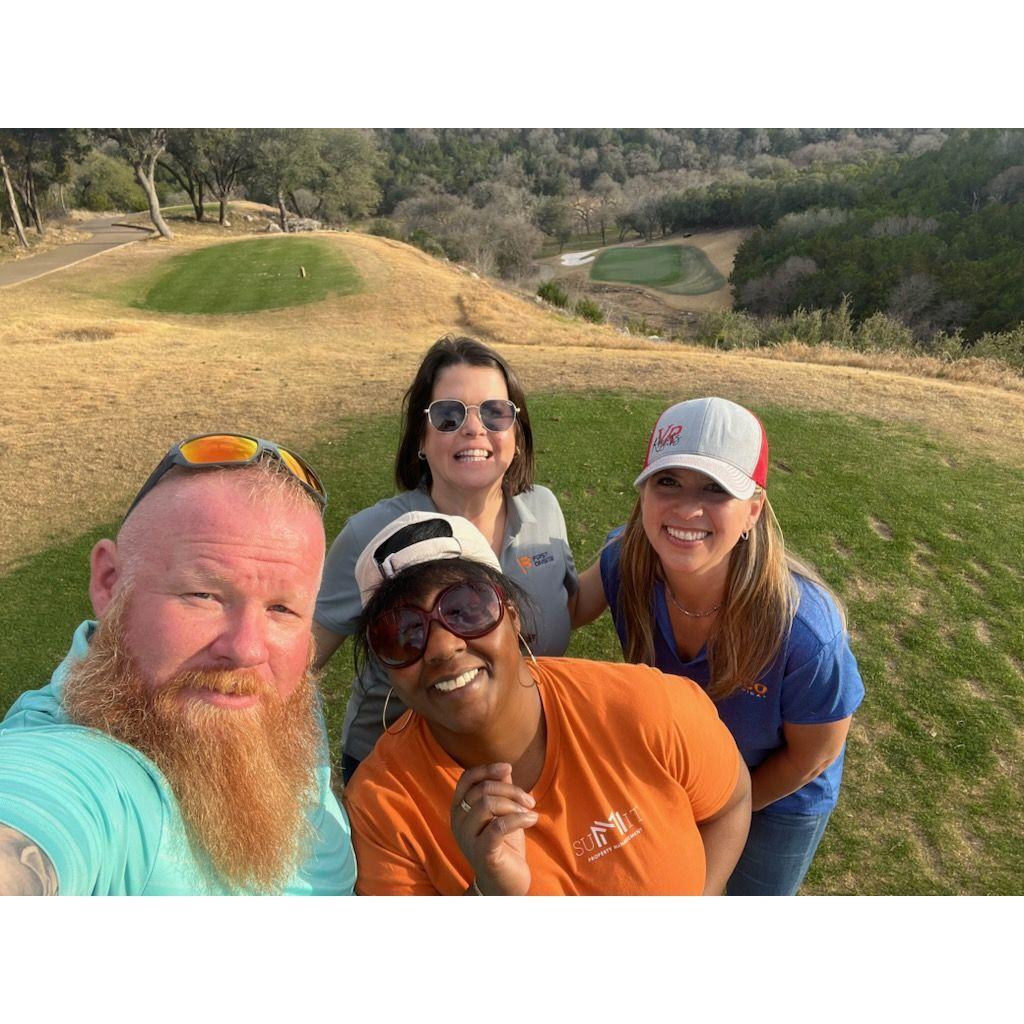 Our first golf outing.....shout out to Katie Findahl