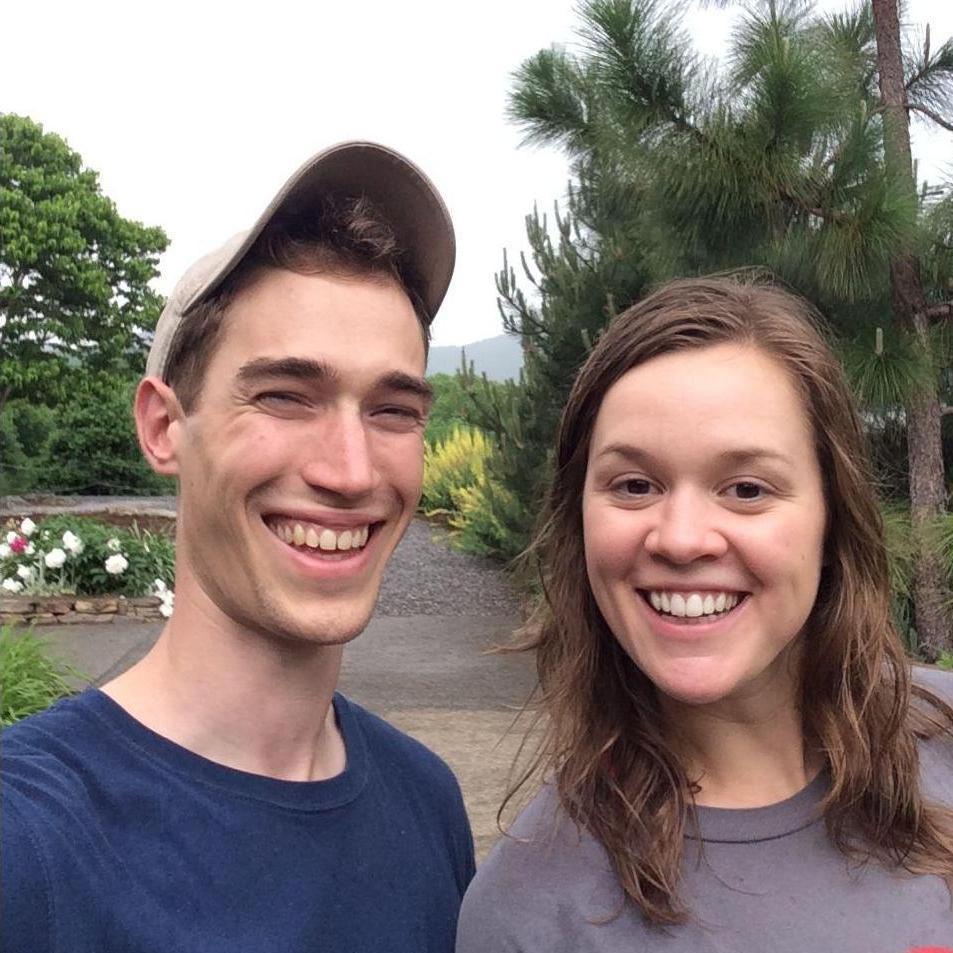 Our first trip together to Asheville, NC.