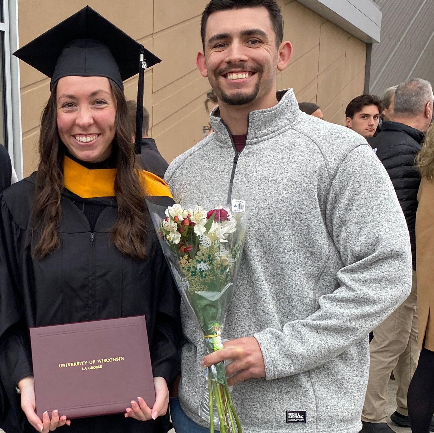 Lauren's masters graduation 2022