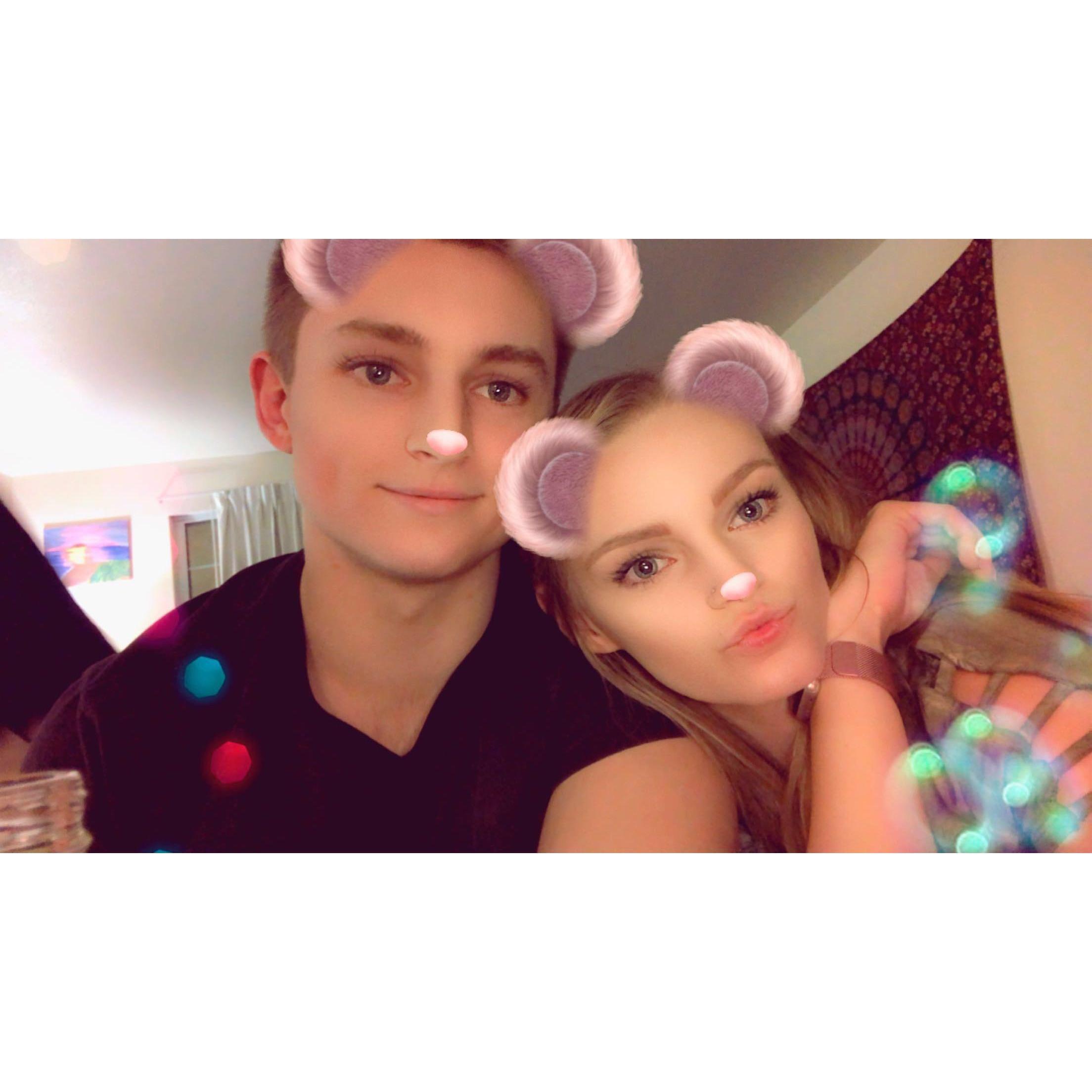 This is the first picture we have together!