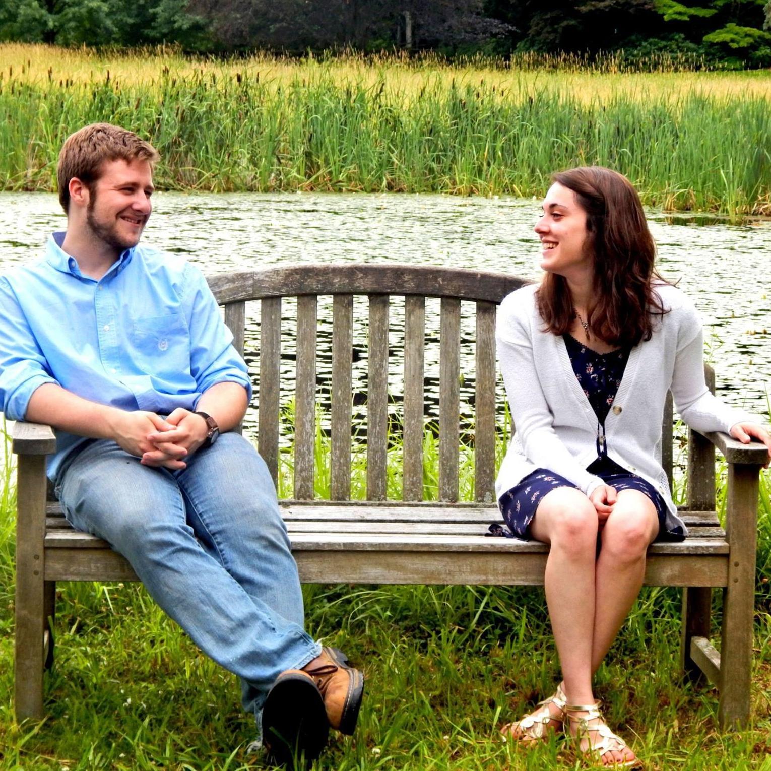 Taken by Erica's friend Charlotte at a park in Massachusetts.