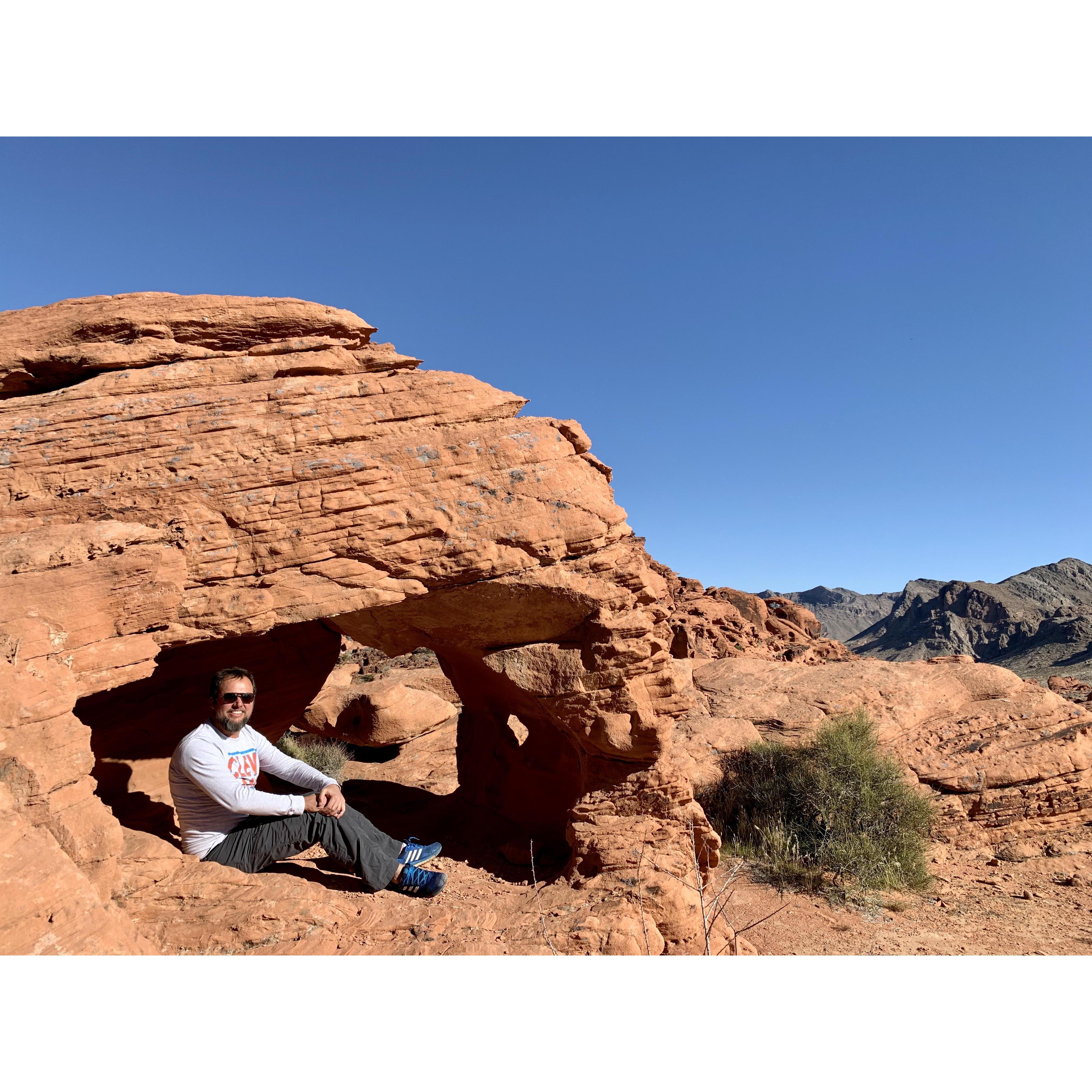 Visit to Valley of Fire in Nevada