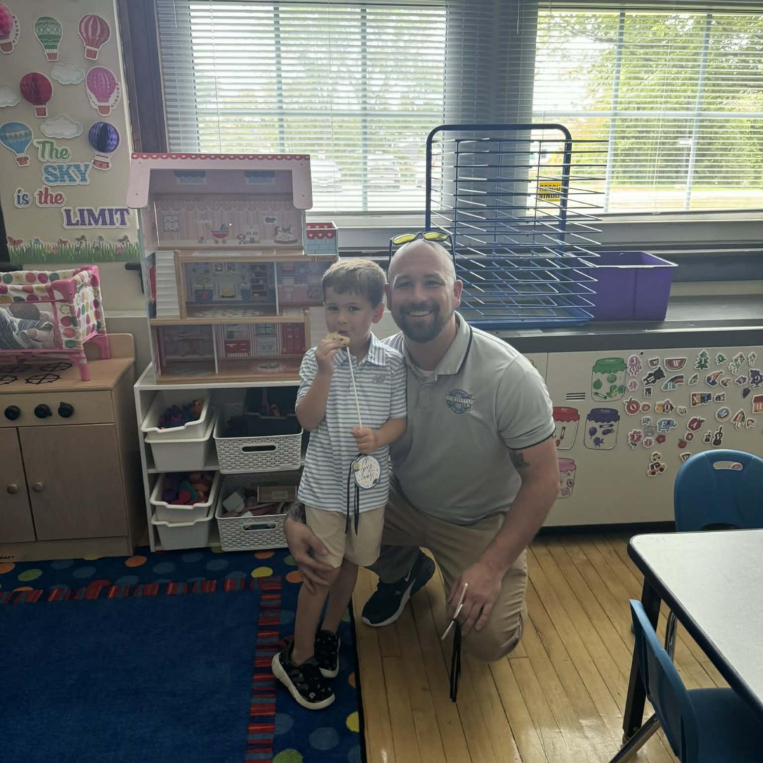 Keehan’s son Parker having fun at school!