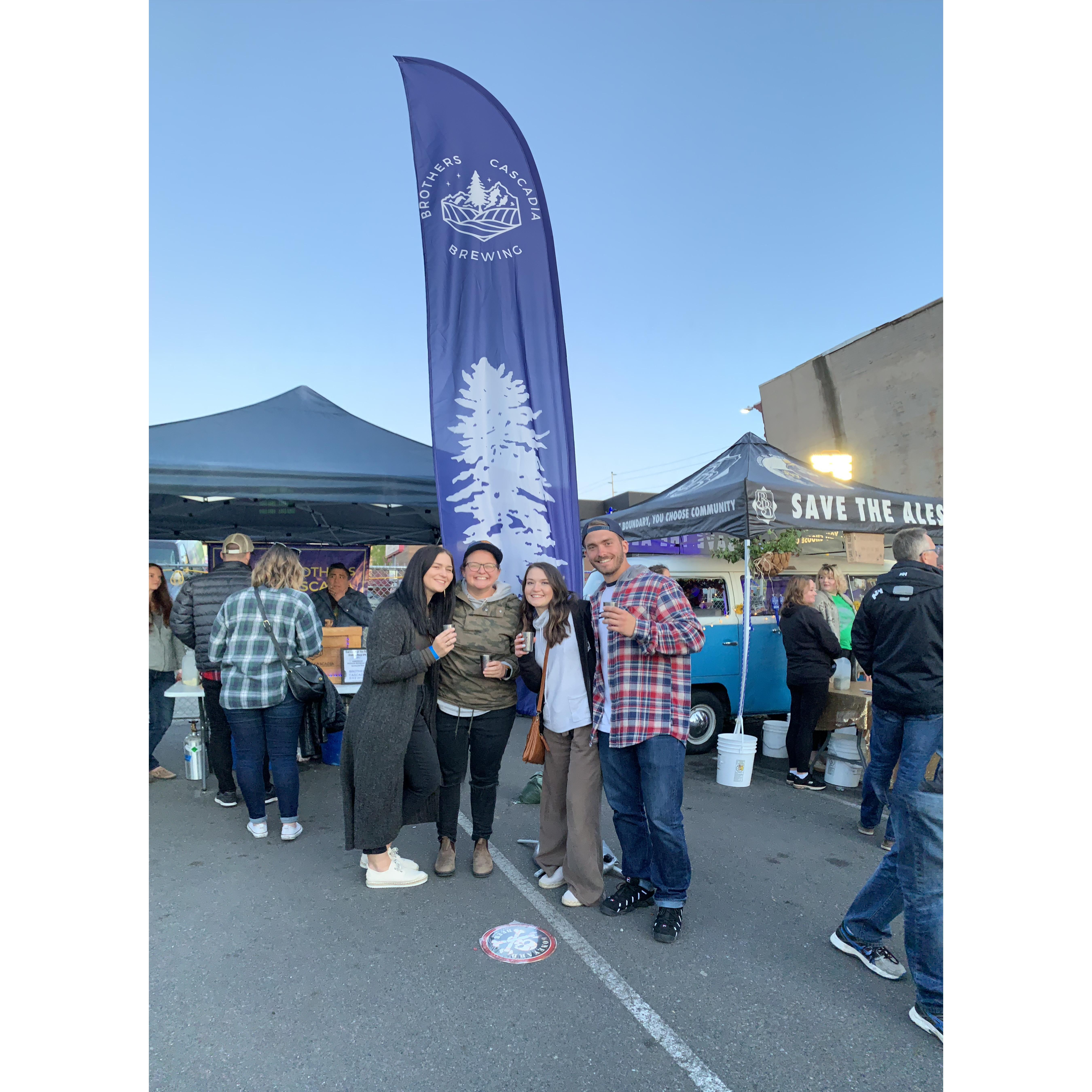 Brew weekend in Bellingham
Ft. Courtney & Jane
